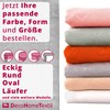 Harmony High-Quality Tablecloth with Hemmed Edge, Dusky Pink, Round, 160