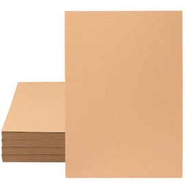 HONYUET 200 Sheets A4 200gsm Kraft Card, A4 Brown Paper for Painting DIY Craft Printing Wrapping, 29.7 x 21cm
