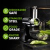 Stainless Steel Slicer Shredder Attachment for KitchenAid Stand Mixer