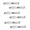 Ciieeo 6pcs Stainless Steel Plucking Tweezers Precision Removal Tools for
