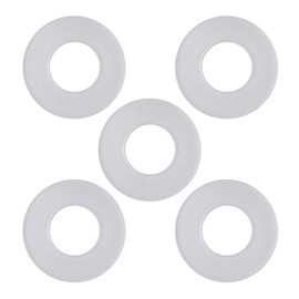 5 Packs Toilet Flush Valve Seal Ring, Replacement Part Number 816.418.00.1, Silicone Rubber Toilet Flush Valve Seal Washer Compatible with Geberit Flush Valves Base Sealing Washer