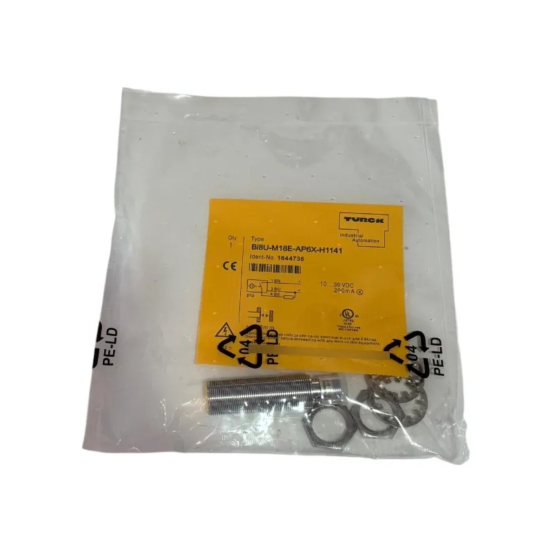 Bi8u-m18e-ap6x-h1141 Sensor Inductivo Turck Pnp M18 Na