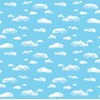 Pacon 56465 Fadeless Designs Bulletin Board Paper, Clouds, 48-Inch x