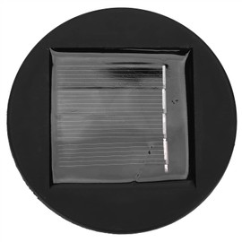 Fafeicy Solar Light Replacement Top, 8cm Diameter, Warm White LED, Built-in 600mAh Battery