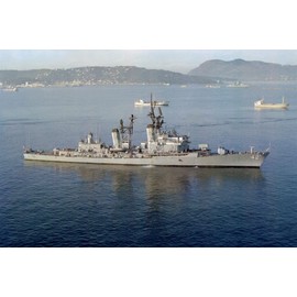 24x36 gallery poster, USS Mahan (DLG-11 DDG-42)
