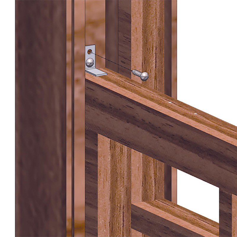 Prime-Line S 4763 Fixed Window Guard – 4-Bar Window Guard