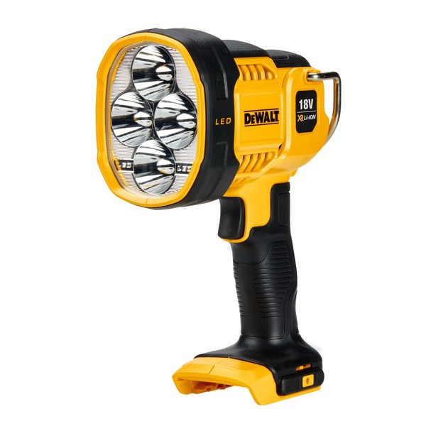 Dewalt DCL043-XJ XR Cordless LED Spotlight, 18V, 30cm x 20cm x 20cm, Black/Yellow
