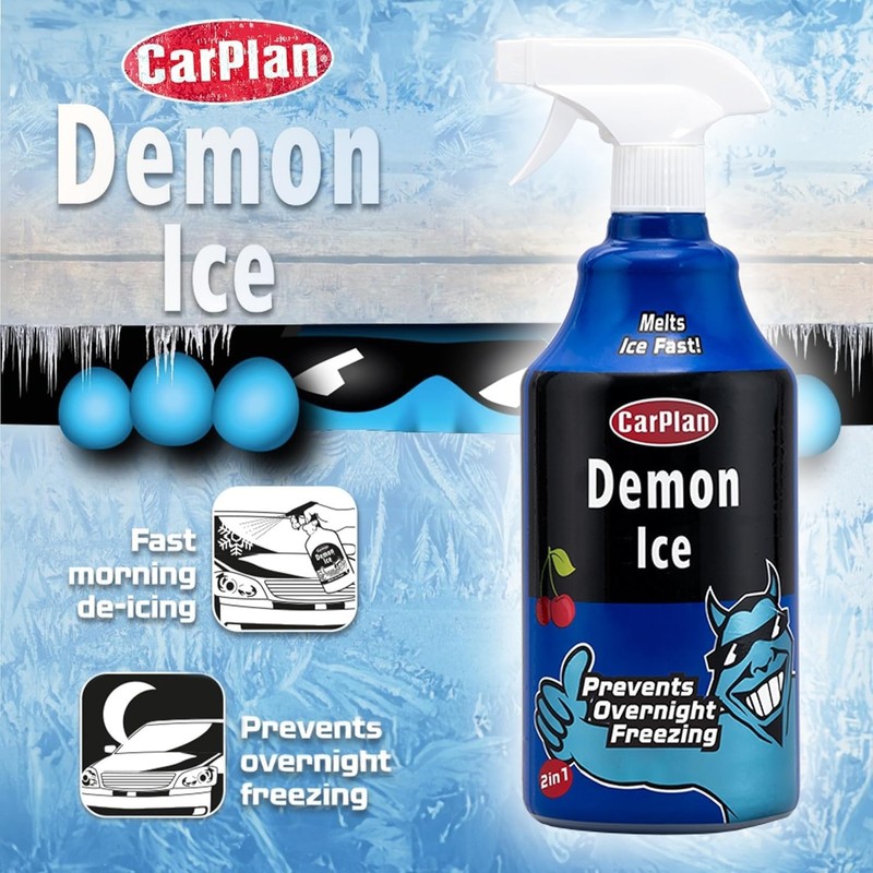 CarPlan Demon Chill - Winter Gift Pack Screenwash Booster De-Icer