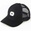 LED Baseball Cap Rechargeable Headlamp Hat Summer Breathable Adjustable Hat