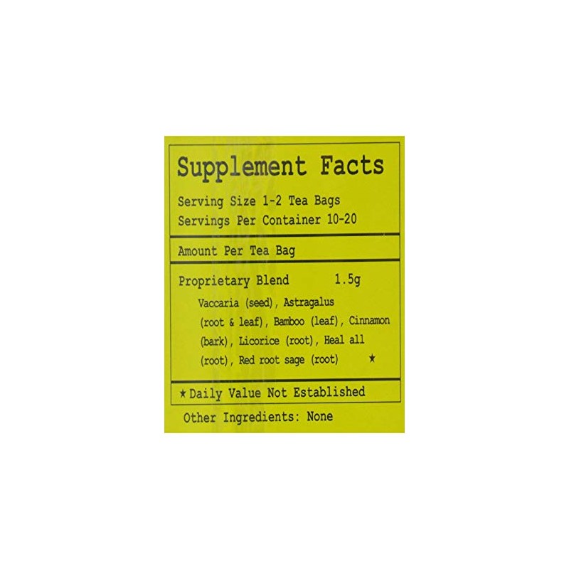 Health King Tea - Prostate Health, 20 Count