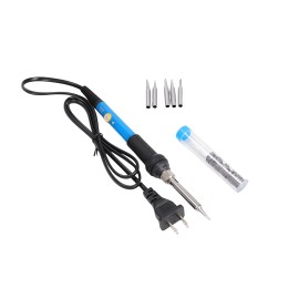 qwee-8 Soldering Iron Electric Gun Adjustable Temperature Welding Solder Wire Kit 60W