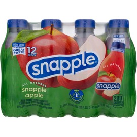 Snapple, Snapple Apple, 16 Fl Oz, 12 Pack