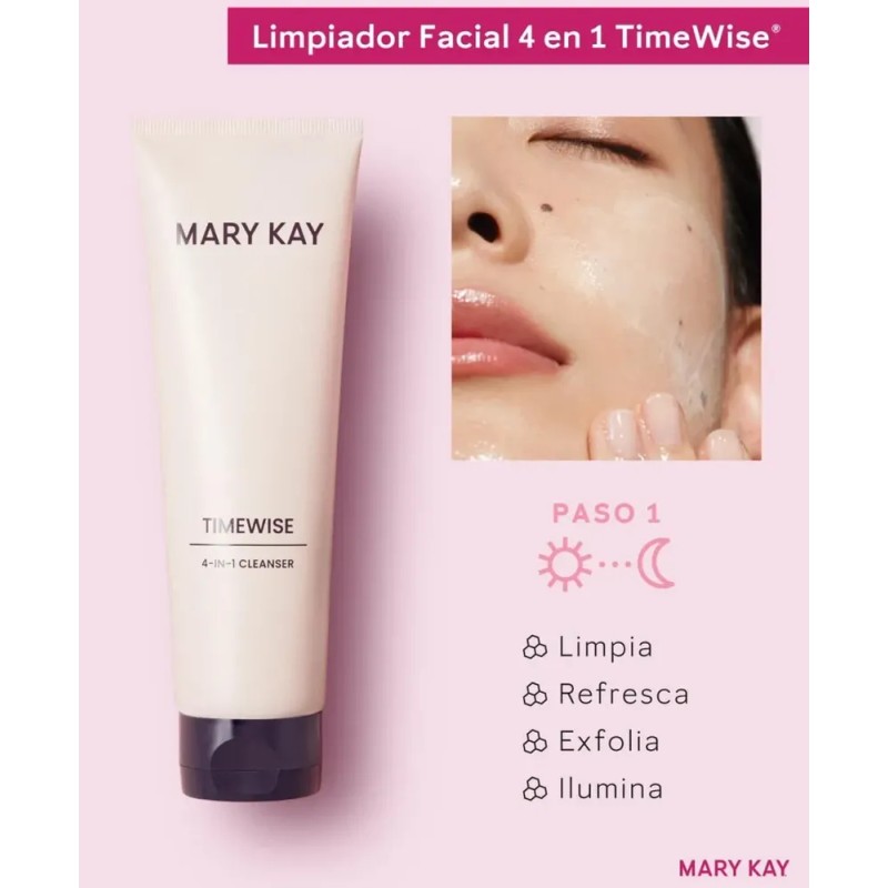 Mary Kay Limpiadora Facial 4 En 1 Timewise Mixta Día/noche
