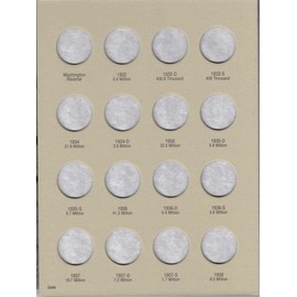 H.E. Harris & Co. US Washington Quarter Coin Folder Volume 1 1932 – 1947#2688