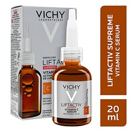 Serum Anti-Oxidante Vitamina C Vichy Liftactiv Supreme 20 ml + Gel Limpieza Rostro Anti-imperfecciones Normaderm Phytosolution - Reduce brillo e imperfecciones, para piel rasa o propensa al acné