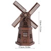Windmill Decoration Arts Crafts Mediterranean Decoration Ornaments Retro Retro Bronze