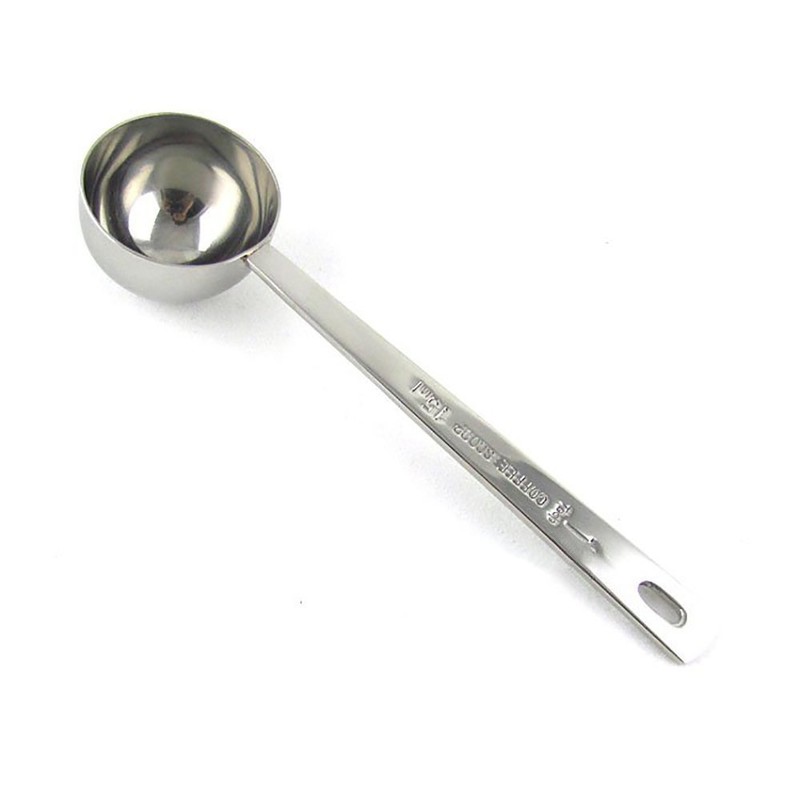 Stainless Steel 1 Tablespoon Measuring Coffee Scoop Spoon, Set of