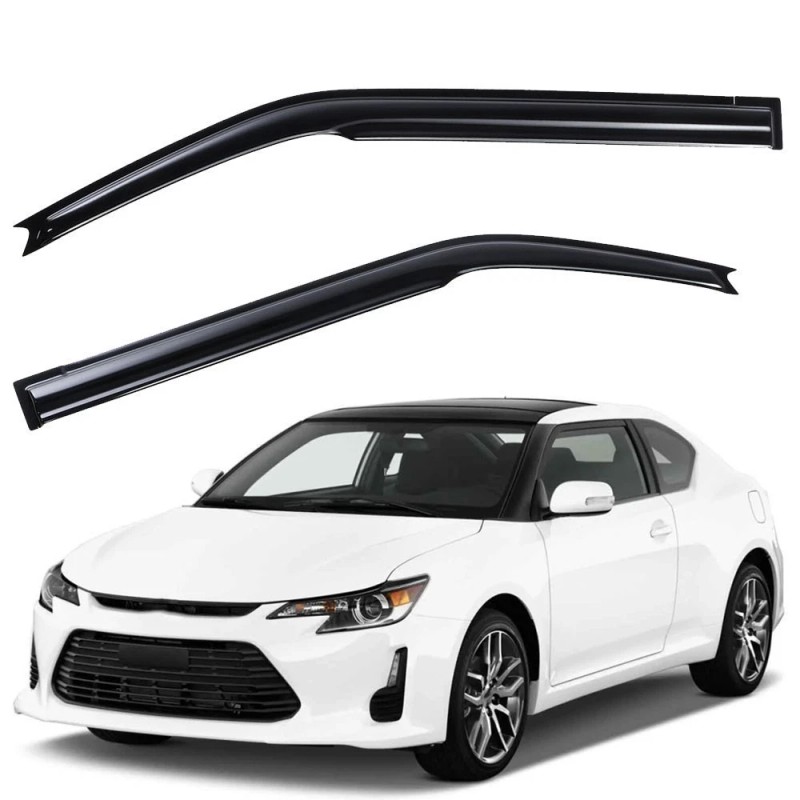 GEARZAAR For 2011-2016 Scion TC Coupe 2-Door JDM Window Visors