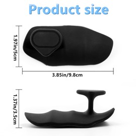 A Pair of Ergonomic Rubber Gloves, Gym Grip mat, Pull-up, Gym Grip mat Training Gloves, Rubber Non-Slip Sweat-Free Hand Palm Protectors for Men and Women