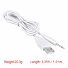 FITE ON 3ft White USB Cable Cord Compatible with Rechargeable