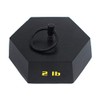 EISCO Hexagonal Mass, 2 Pounds - with Lifting Ring -