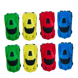 FRCOLOR 20pcs Car Shaped Erasers for Creative and Fun Stationery for Classroom Supplies Party Favors and Collectible Play Random Colors Random Color
