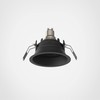 Astro Minima Slimline Round Adjustable Fire-Rated Indoor Downlight (Matt Black),