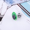 Pack of 100 Stainless Steel Earring Stopper Post Flat Pad