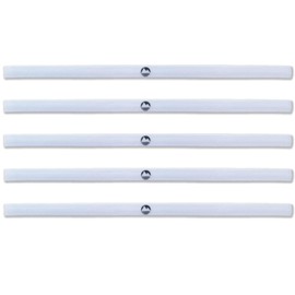 Lakeland Active - Skinny Gel Grip Headband (5 Pack) - White