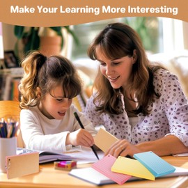 Index Cards - 150 PCS Flash Cards with Rings 3 x 5 Inch Flashcards for Studying Prepunched Lined Notecards Study Supplies Colored Index Cards for School, College, Office, Home, Memory, To Do List