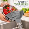Clip-On Silicone Pot Strainer for Pasta & Vegetables – Flexible