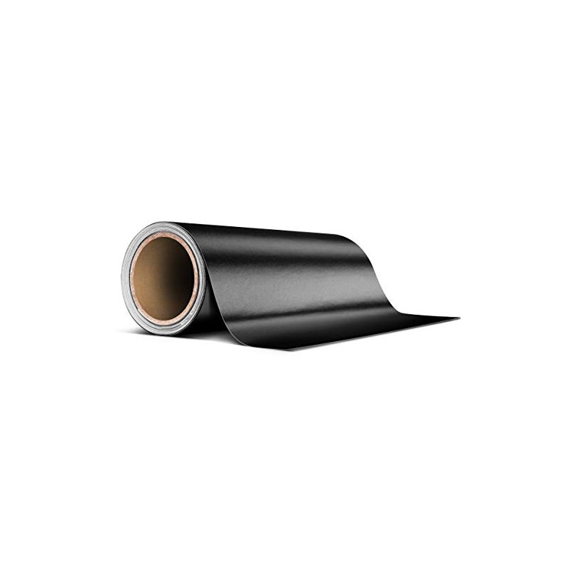 VViViD Rollo de cinta adhesiva de vinilo negro mate para