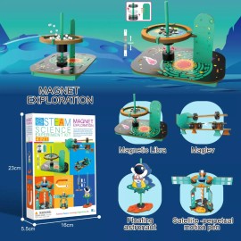 awincars 4 in 1 STEM Toy Kits for Kids Age 6-10 Science Building Educational Experiment