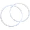 "Twin Pack: 2 GJS Gourmet Silicone Sealing Rings Compatible with
