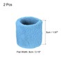 PATIKIL 2pcs 8x5cm Sport Wristbands Cotton Terry Cloth Absorbent Sweatband