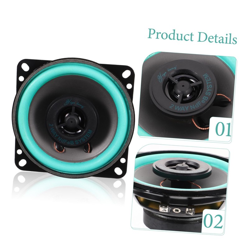 Gatuida Car Door Speakers for Range Stereo Sound for Enhanced