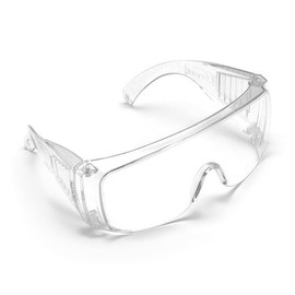 Edward Tools UltraView Clear Safety Glasses - Anti Scratch/Anti Fog Glasses - Vented Sides - Works over Corrective Glasses (1)