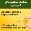 Nature Made Cúrcuma 500 Cápsulas Unidades Soporte Antioxidante Embalaje Puede