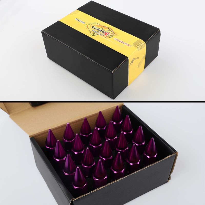 M12X1.5 Spiked Nuts for Rims Aluminum Extended Tuner Lug Nuts