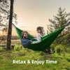 Double Camping Hammock, Two Person Hammocks with 2 Tree Straps(16+2