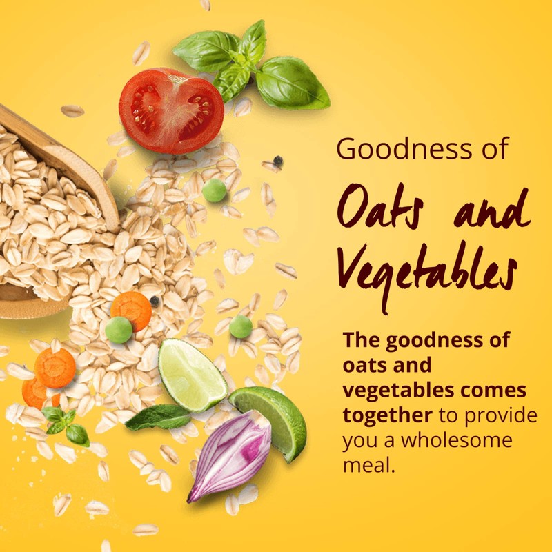 Saffola Masala Oats Veggie Twist 1 Kg