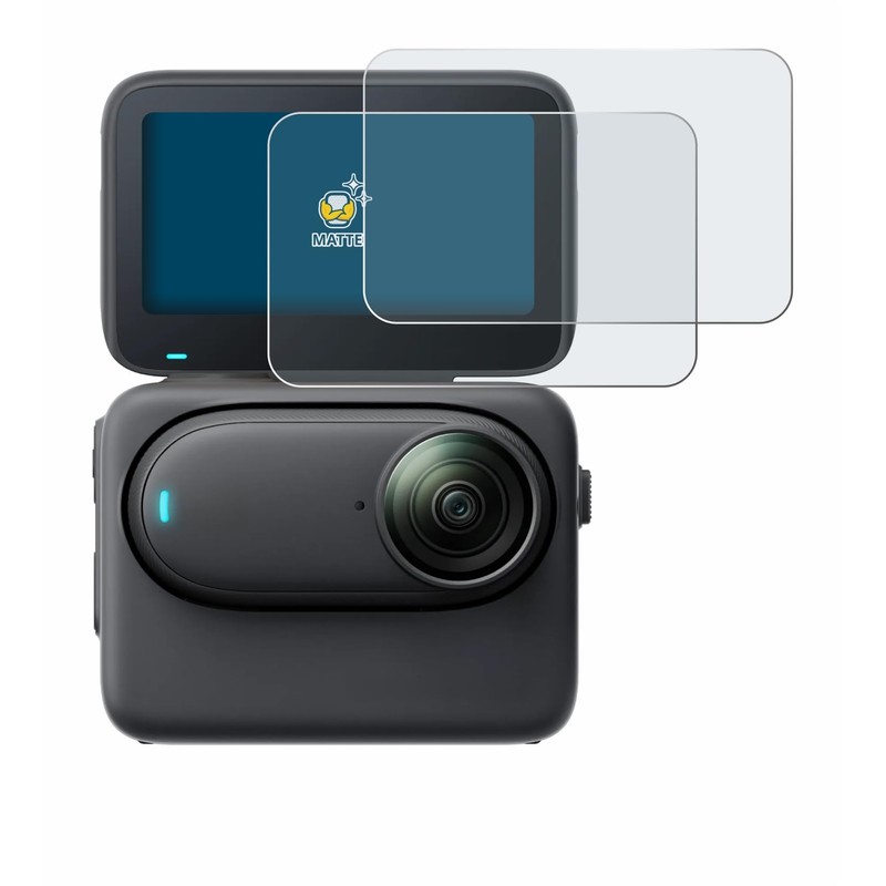 BROTECT Anti-Glare Screen Protector for Insta360 Go 3S (Pack of