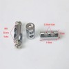 30 Pcs Upgraded Wire Rope Cable Clamps Double Hole Cable