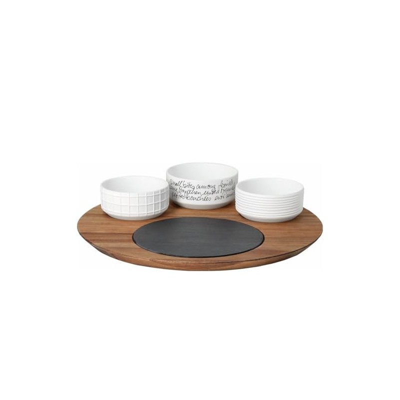 Räder Appetizer Serving Board with Bowl Together