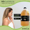 GreenIVe Flax Seed Oil 100% Pure Cold Pressed – Grown