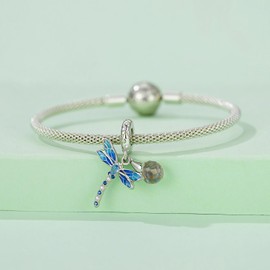 NINGAN 925 Sterling Silver Pendant for Mothers and Babies Elephant Swan Kitten Koala Bear Kangaroo Animal Series Bracelet Charm Beads Birthday Gifts for Mum, Friends and Family, Silver