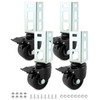 QWORK Storage Rack Caster Wheels, 4 Pack 3" Heavy Duty