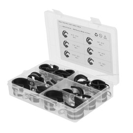 COHEALI 32pcs R Shaped Rubber Cable Clamp for Automotive and Home Use Durable Hose and Wire Management Resistant Protective Design