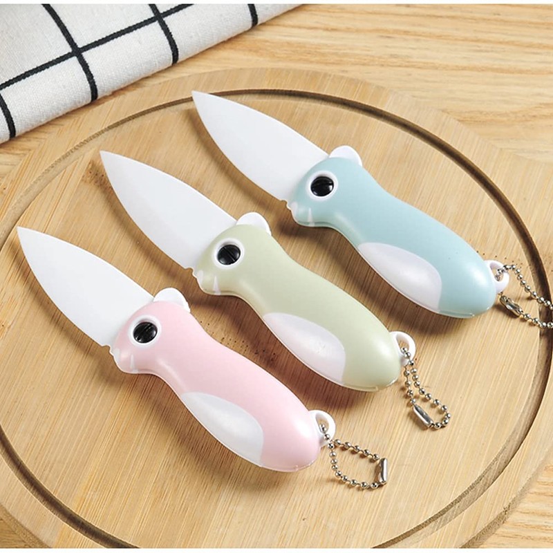 Hidoer Ceramic Paring Knife, Pocket Knife Folding Knife, Super Sharp