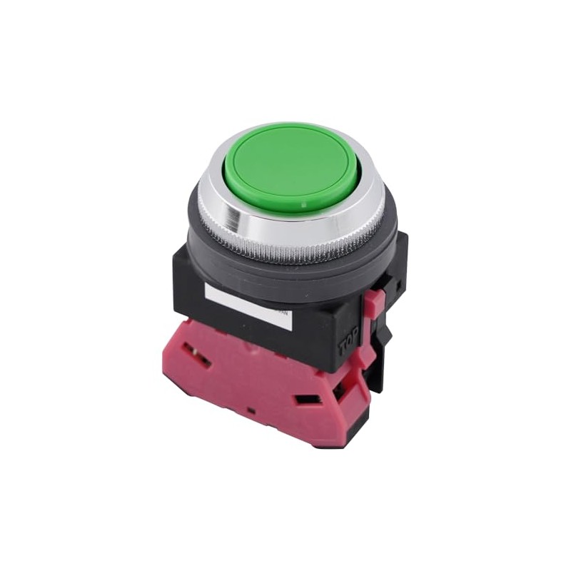IDEC ABN101G TWN Series Pushbutton Switch, φ1.2 inches (30 mm),
